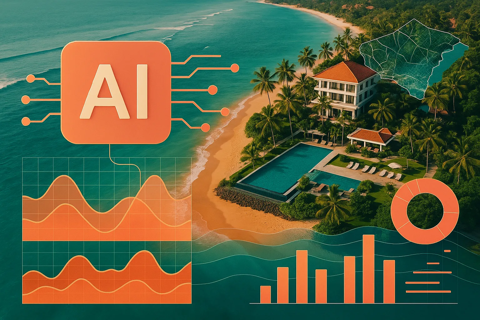 AI Visibility Benchmark results for 50 Bali hotels across five AI travel planners